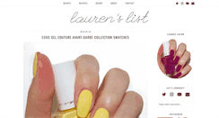 Desktop Screenshot of laurens-list.com